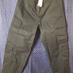 Men's Black Cargo Pants